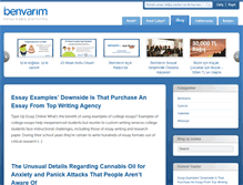 Tablet Screenshot of blog.benvarim.com